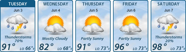 5-Day Forecast