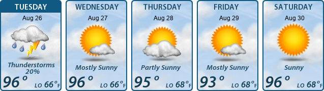 5-Day Forecast