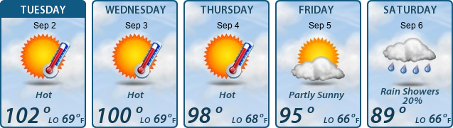 5-Day Forecast