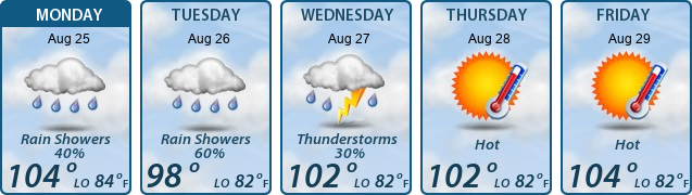 5-Day Forecast