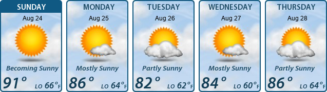 5-Day Forecast