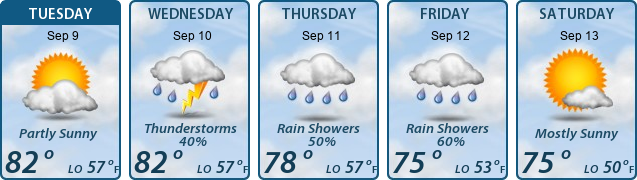 5-Day Forecast