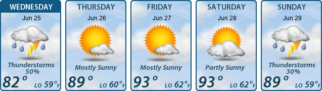 5-Day Forecast