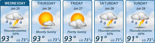 5-Day Forecast