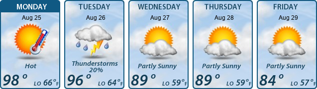 5-Day Forecast
