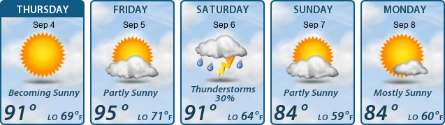 5-Day Forecast
