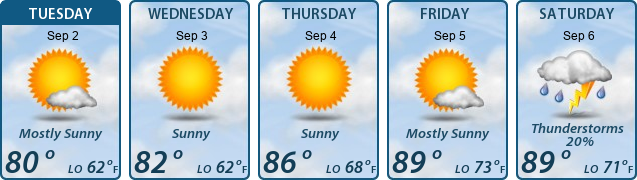 5-Day Forecast