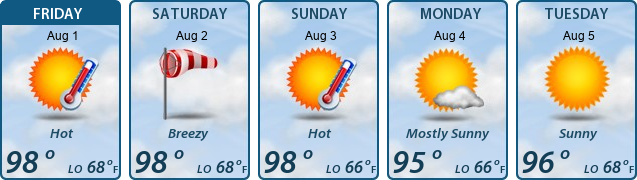 5-Day Forecast