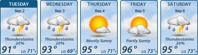 5-Day Forecast